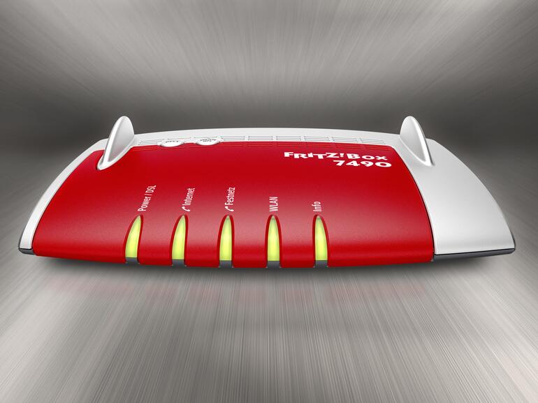 Moderne Router wie hier die Fritzbox 7490 von AVM bieten nicht nur eine Vielzahl von Funktionen, sondern auch moderne WLAN-Standards.