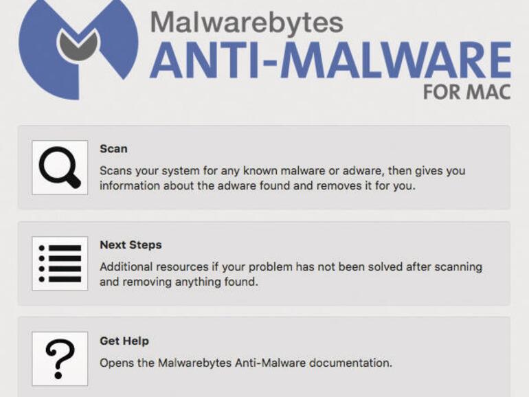Mit der Freeware Anti-Malware von Malwarebytes ist die einfache Prüfung auf Adware und Malware möglich.