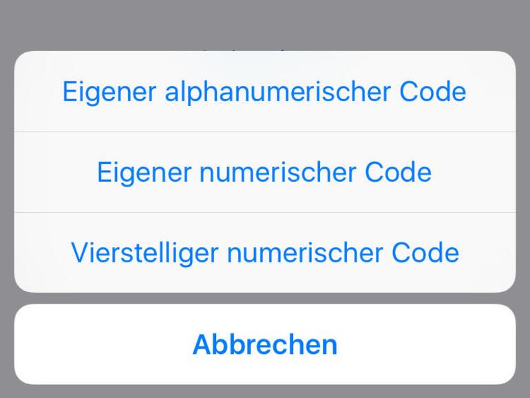 Je länger der Code, umso schwieriger ist das Knacken desselben. Den alten, vierstelligen Code sollte man unbedingt vermeiden.