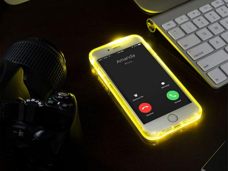 Das Luma Case verschafft dem iPhone ein Benachrichtigungslicht