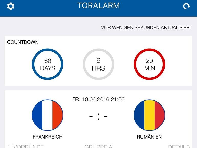 Europameisterschaft App Europameisterschaft App