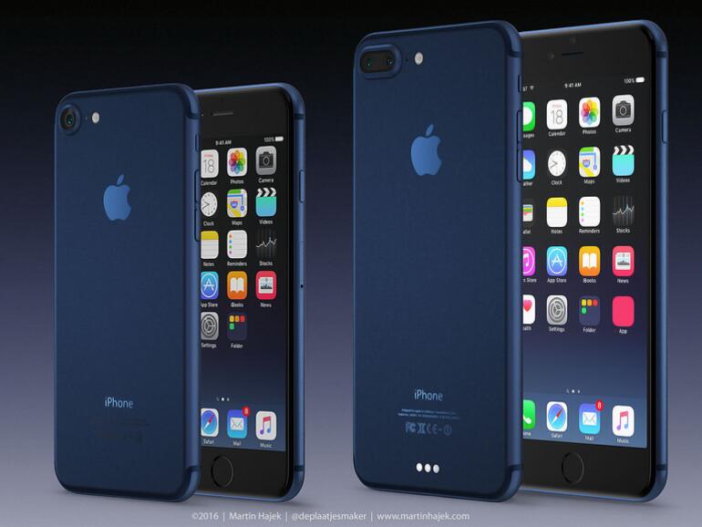 Hajeks neueste Bilder zeigen blaue iPhones