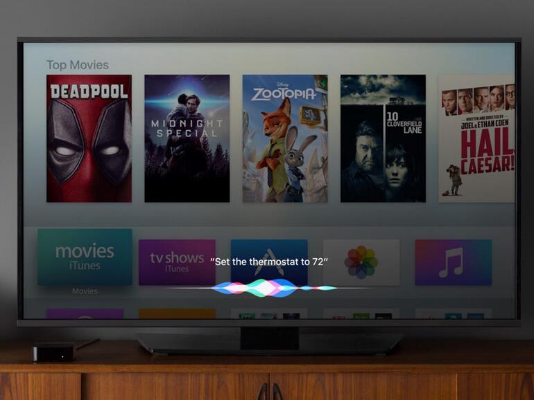Via Apple TV 4 wird sich das Smart Home steuern lassen