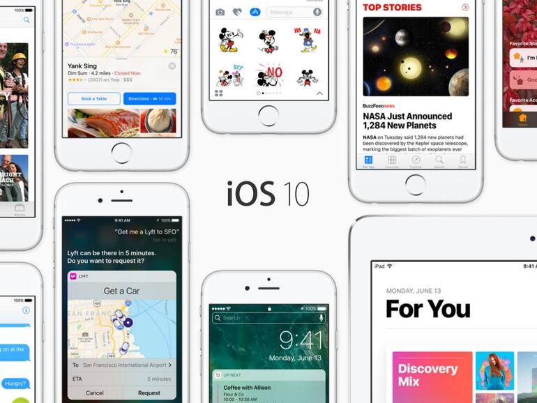 Apple geht mit iOS 10 in eine neue Richtung