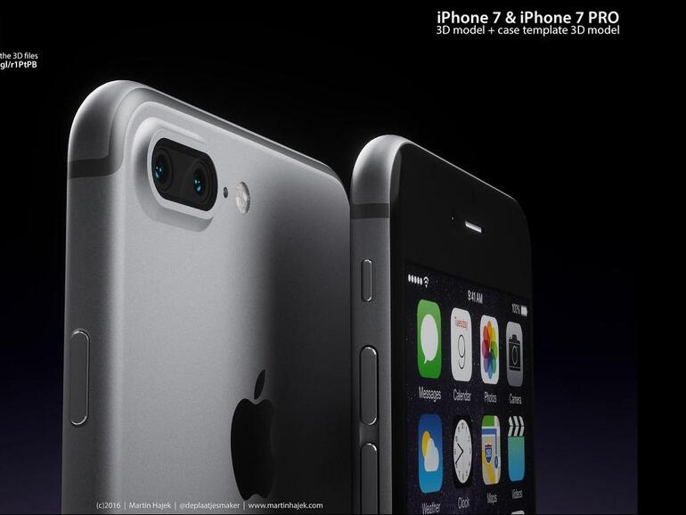 Konzept des iPhone 7 Plus