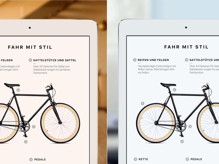 True-Tone-Display im iPad Pro