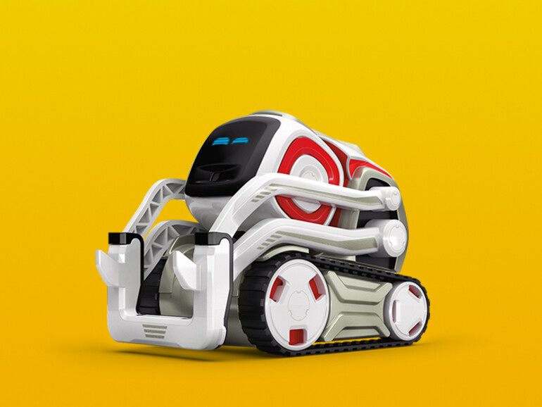 Cozmo ist ein kleiner Spielzeugroboter mit Emotionen