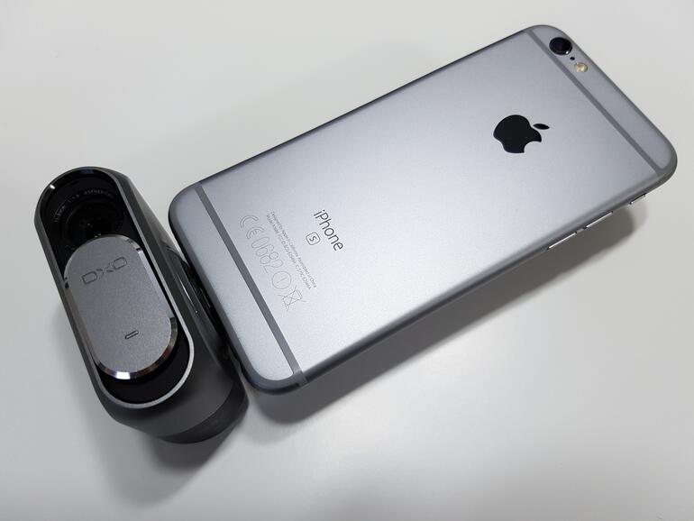 iPhone und DxO One in voller Pracht.