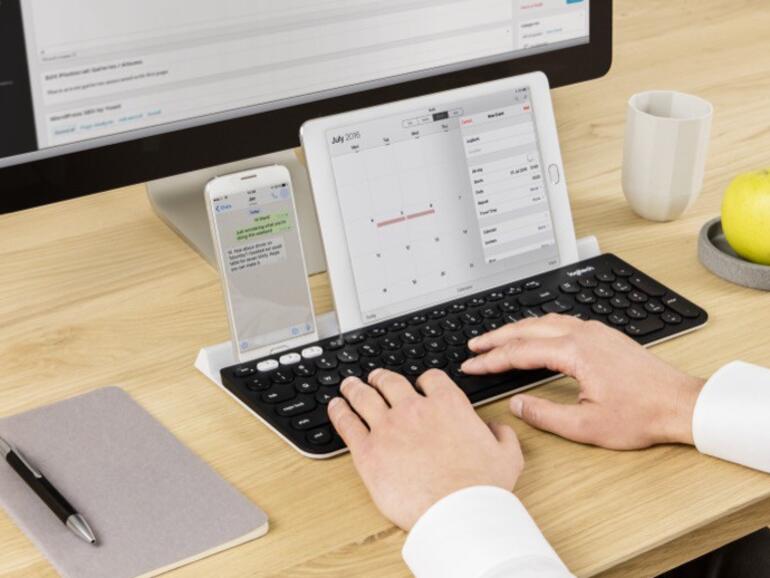 Weiche Neopren-Tastaturtasche Für Logitech MK470/K780 – Schwarz, Wasserabweisend