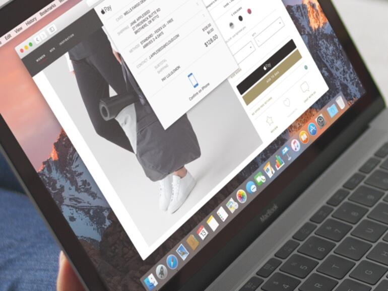 macOS Sierra auf einem MacBook