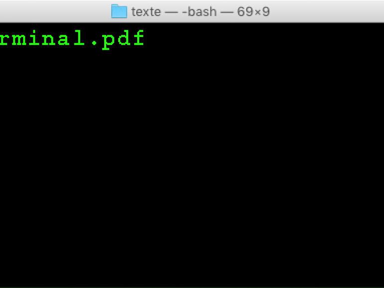 Mit lpr bringen Sie Dateien zu Papier