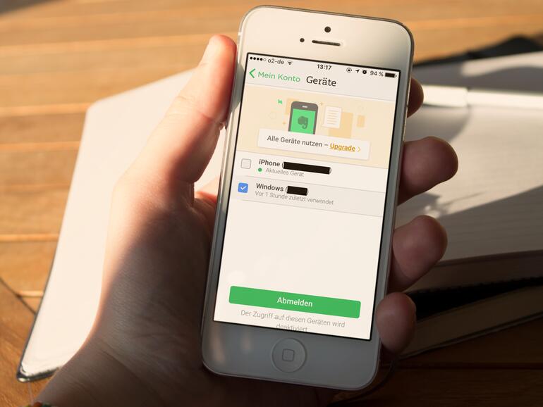 So entfernt ihr alte Evernote-Geräte