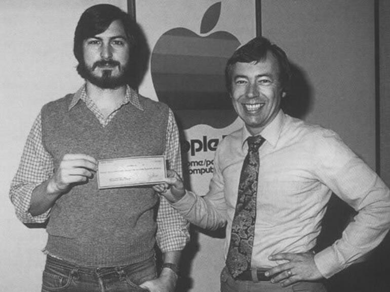 Steve Jobs neben Mike Markkula