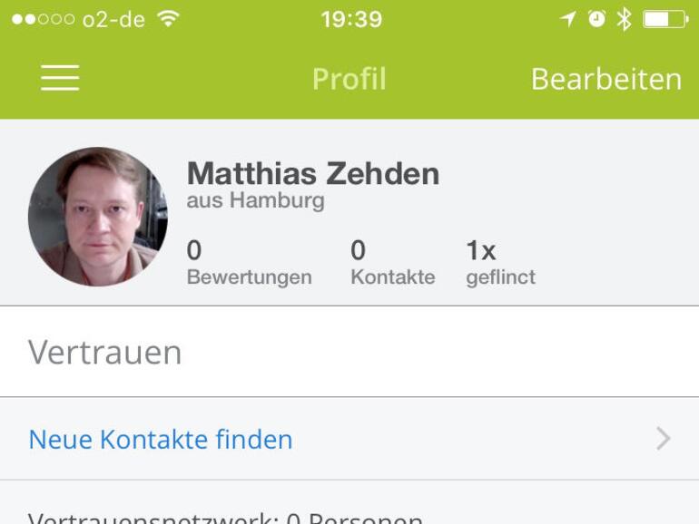 Flinc überzeugt durch gute Übersicht und viele nützliche Funktionen. Sie legt viel Wert auf Community-Funktionen wie ein Vertrauensnetzwerk.