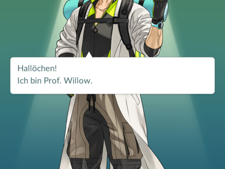 Dieser verrückte Professor erklärt uns immer mal wieder das Spiel und seine Regeln, wenn es an der Zeit ist