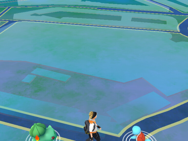 Übersichtskarte zeigt: Pokémon sind in der Nähe