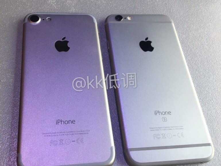 Phone 7 und iPhone 6s im Vergleich