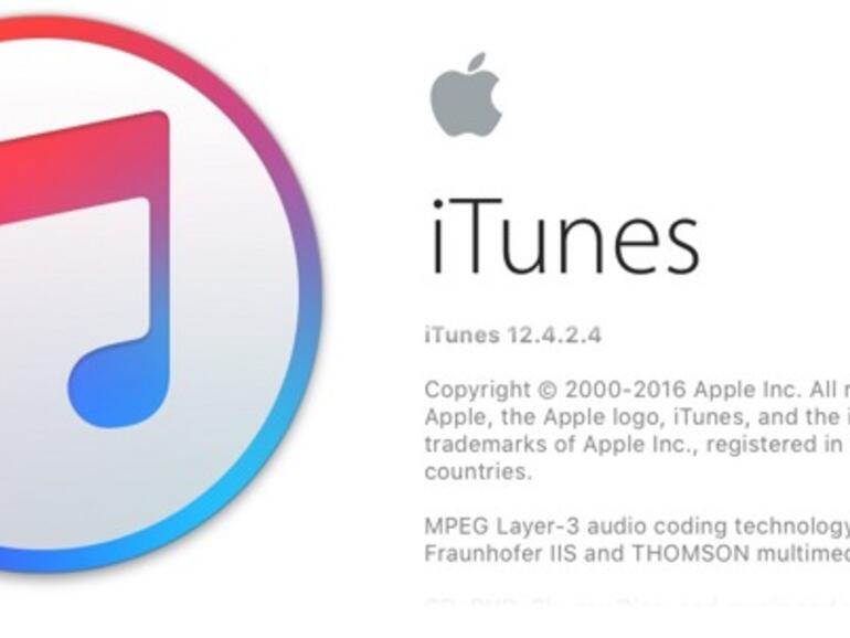 Screenshot: iTunes 12.4.2.4