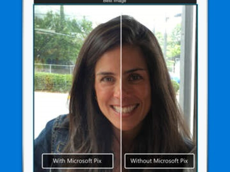 Microsoft Pix soll besser sein als die native iPhone-Kamera-App
