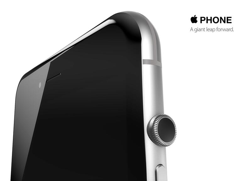 So könnte ein iPhone mit Krone aussehen