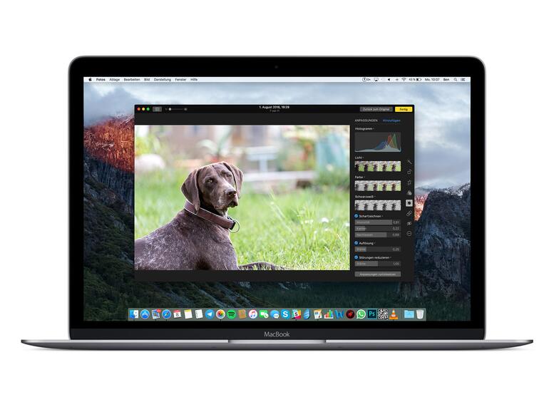 Die Fotos-App hält erweiterte Funktionen bereit