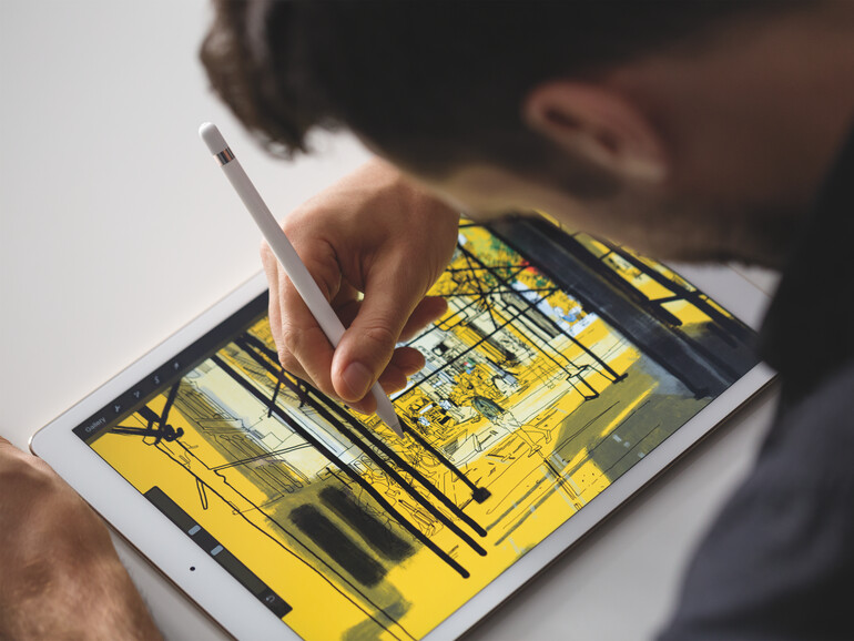 iPad Pro 12,9 Zoll mit Apple Pencil