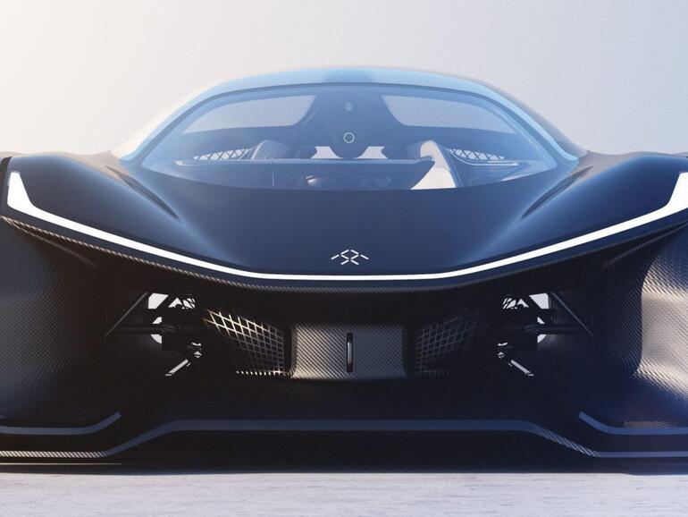 Konzeptfahrzeug Faraday Future FF Zero 01