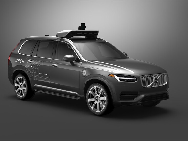 Volvo XC90 als autonomes Fahrzeug