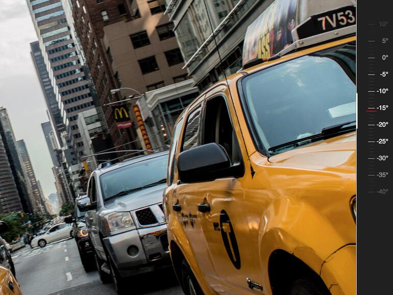 Dynamik pur: perspektivische Rotation in Echtzeit.