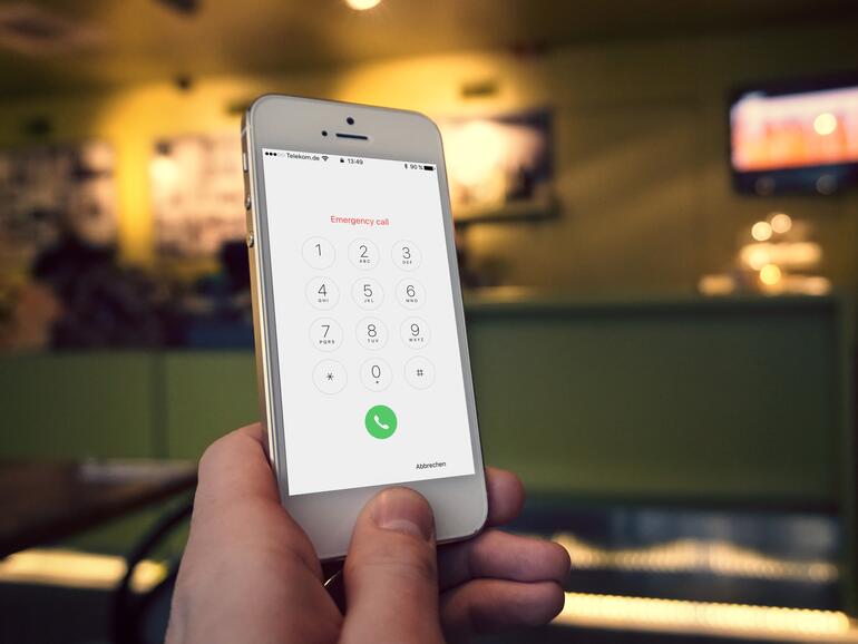 Notfall-Bildschirm in iOS 10