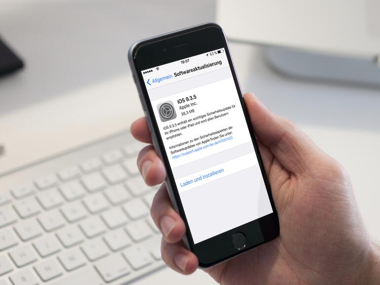 iOS 9.3.5 für iPhone