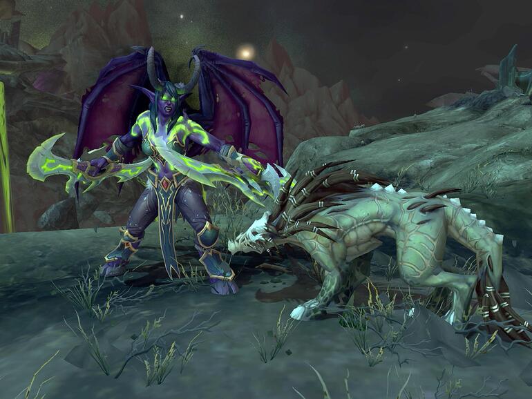 Der Dämonenjäger lässt sich wahlweise als Schadensausteiler oder Tank spielen