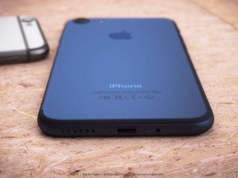 Rendergrafik des iPhone 7