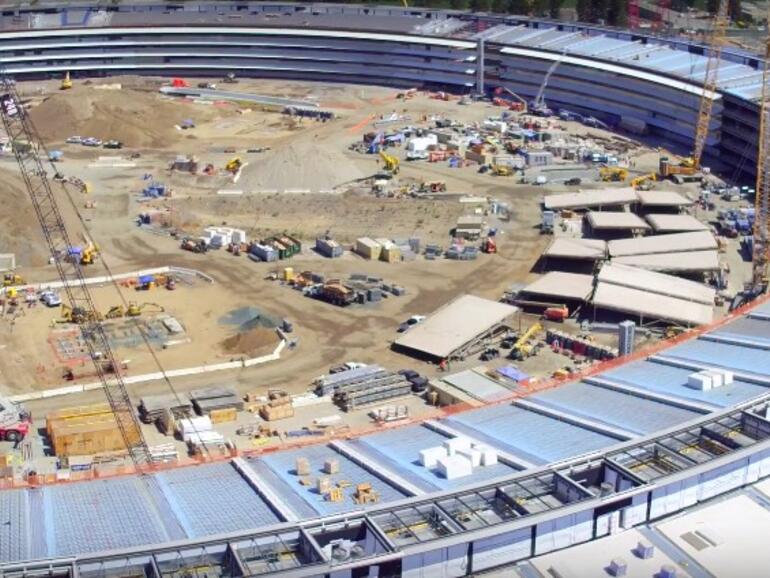 Der Apple Campus 2 Anfang September 2016