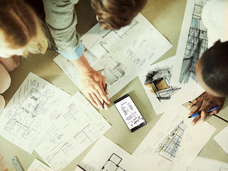 Galaxy Note 7 im Einsatz