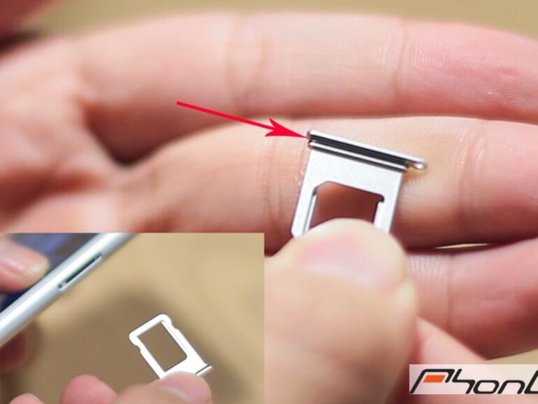 SIM-Kartenfach des iPhone 7