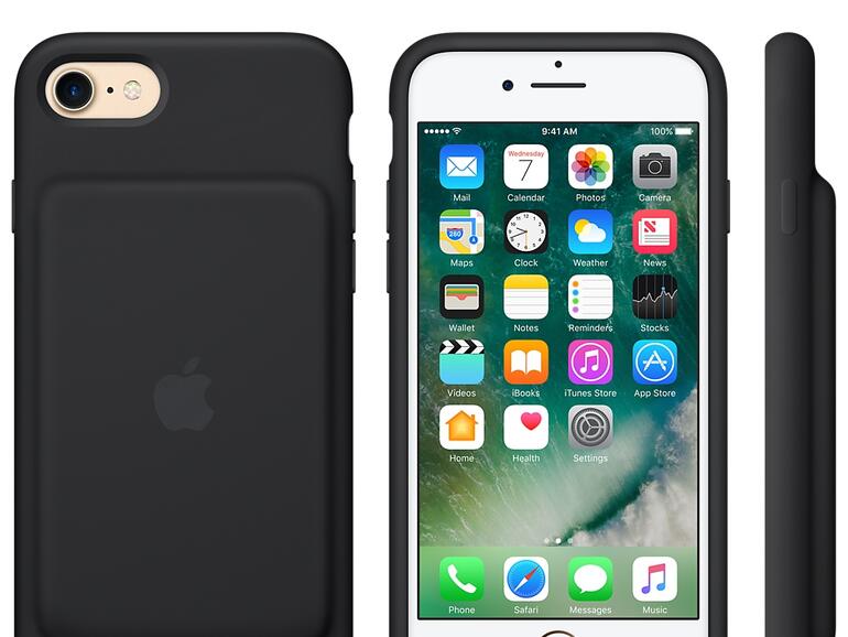 Das Smart Battery Case verdoppelt die Akkulaufzeit des iPhone 7
