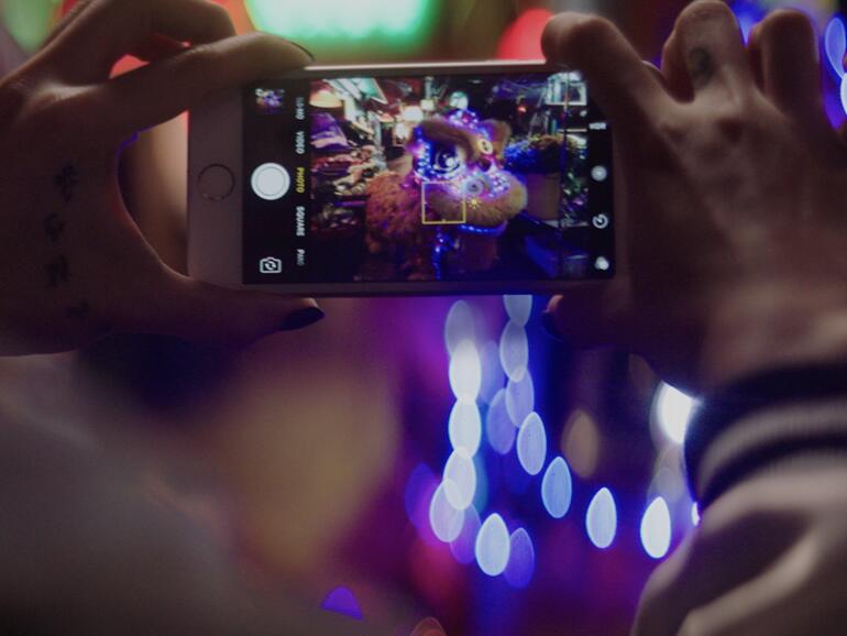 Die neue Kamera in Aktion