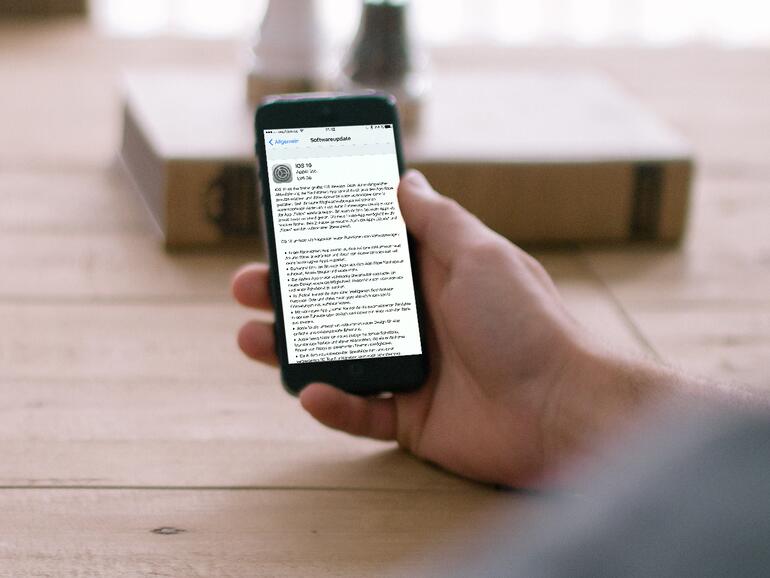 iOS 10 Golden Master als Over-the-Air-Update