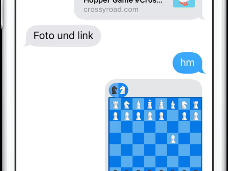 Schachmatt! in der Nachrichten-App