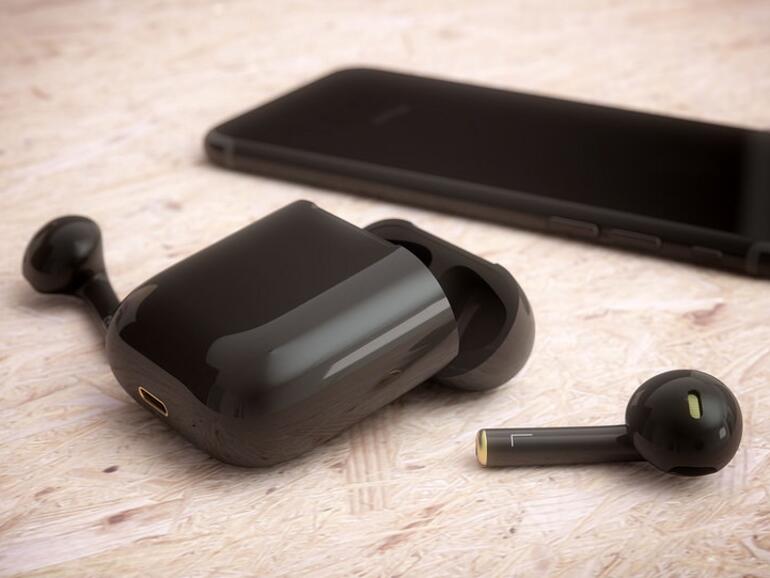 AirPods in Diamantschwarz, Konzept