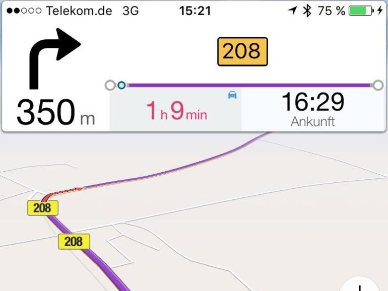 Bei Navmi kosten weitere Karten und zusätzliche Features zwar Geld, doch in Deutschland findet sich der Weg kostenlos.