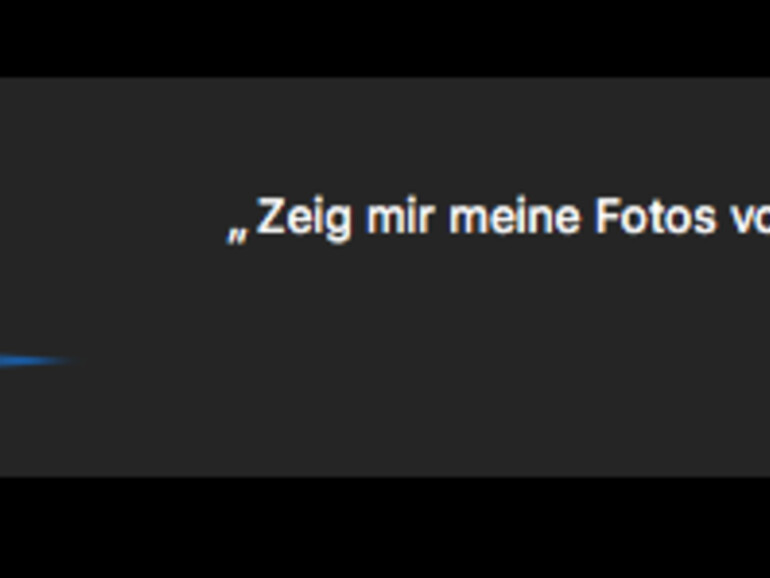 Zeig mir meine Fotos von gestern