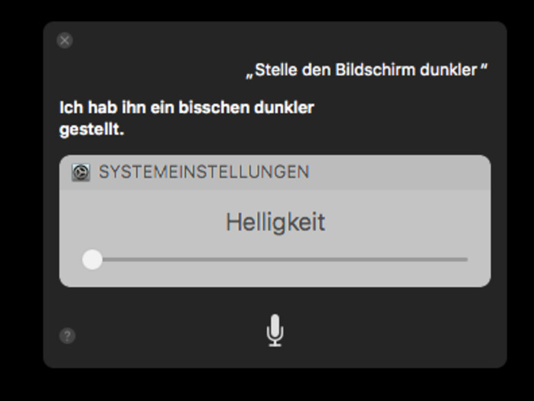 Stelle den Bildschirm dunkler