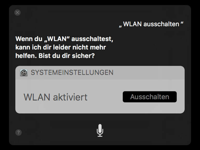 WLAN einschalten