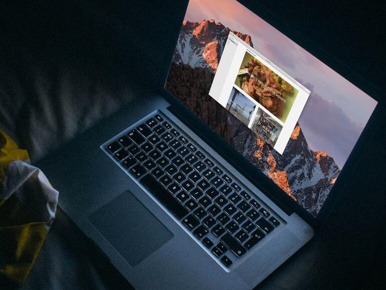 Andenken in Fotos-App