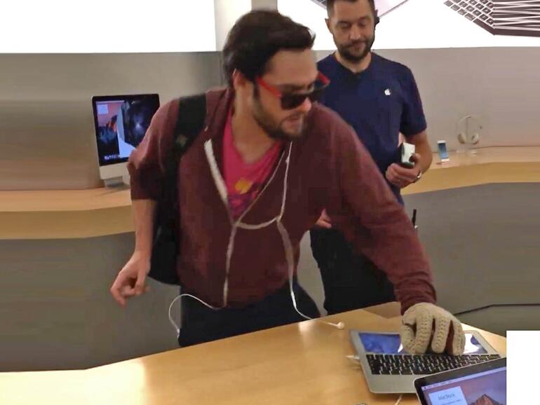 Apple-Kunde zerstört MacBook