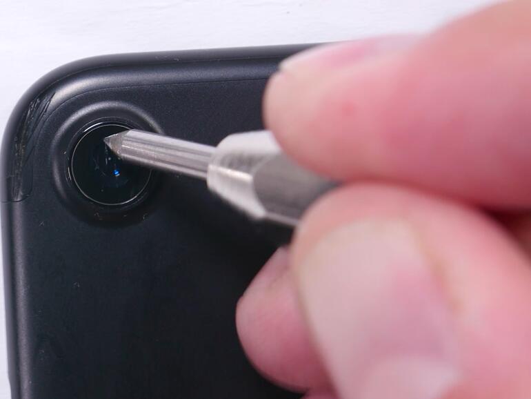 iPhone 7: Wie viel Saphirglas ist in der Kameraabdeckung?