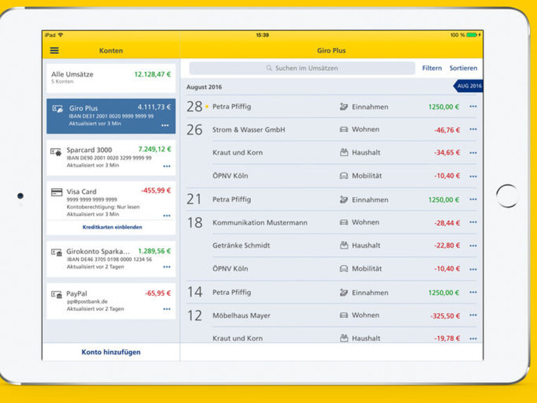 Postbank Finanzassistent