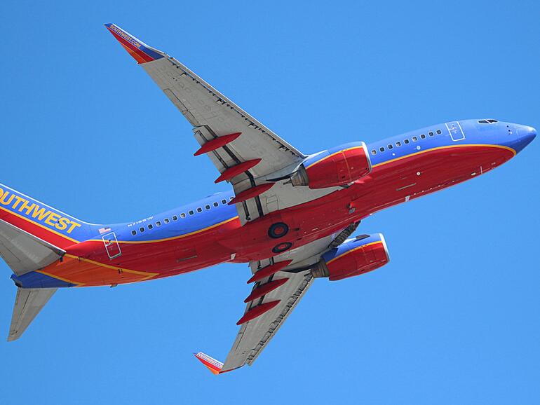 Flugzeug von Southwest Airlines (Symbolbild)